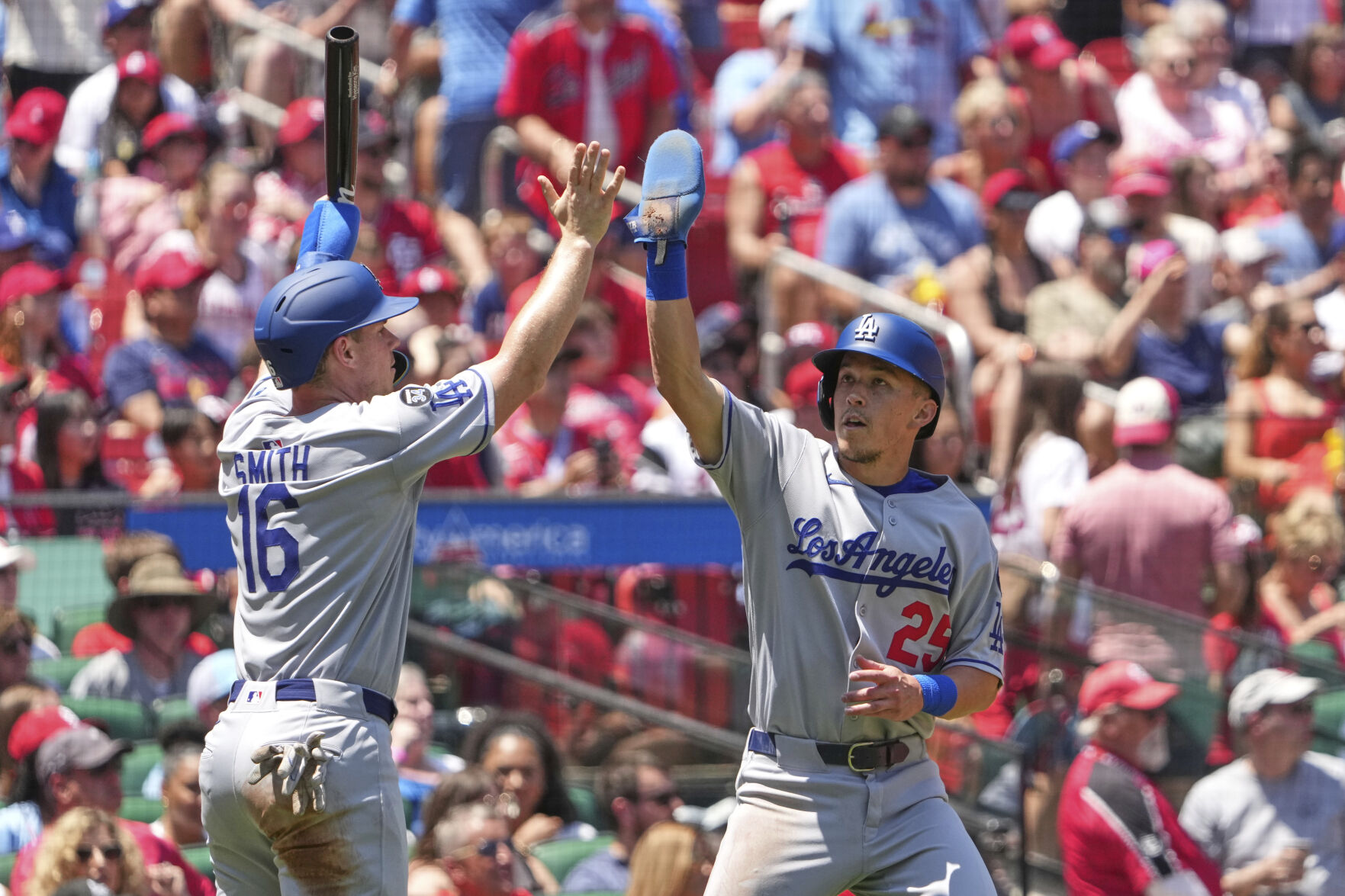 Dodgers Cardinals Baseball